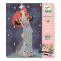 Djeco               -               Zestaw Artystyczny do wyszywania - Suknie koktajlowe DJ09844