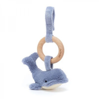 JellyCat - Wieloryb Wilbur Zawieszka 16cm