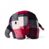 MIFFY - Elephant  -  Check Red/blue Przytulanka 23cm