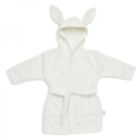 Jollein - Baby & Kids - Jollein  -  Szlafroczek Kąpielowy Rabbit z Kapturem 85 x 75 cm Frotte Ivory
