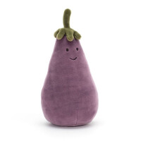 JellyCat - przytulanka maskotka Warzywa Zabawka Bakłażan 17cm
