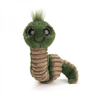 JellyCat - przytulanka maskotka Worms Robaczek Zielony 16cm