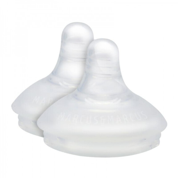 MARCUS & MARCUS - Marcus & Marcus  -  Antykolkowy Smoczek Silikonowy Variable Dla Noworodków 2 Pack