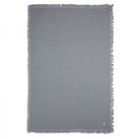 Jollein - Baby & Kids - Jollein  -  Kocyk Muślinowy Hydrophilic Fringe 75 x 100 cm Storm Grey
