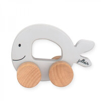 Jollein - Baby & Kids - Jollein  -  Autko Drewniane Sea Animals Wieloryb Grey
