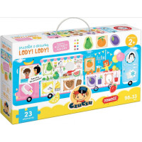Czuczu             -       Puzzle z dziurką. Lody! Lody! 2+