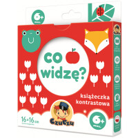 Czuczu  -  co Widzę? Książeczka Kontrastowa 6 Mies.+