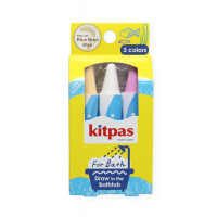 KITPAS - Kredki do Malowania w Wannie, Zestaw 3 Szt., Muszla, Kitpas