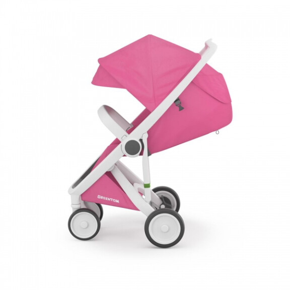 Greentom  -  Wózek Greentom Classic White  -  Pink