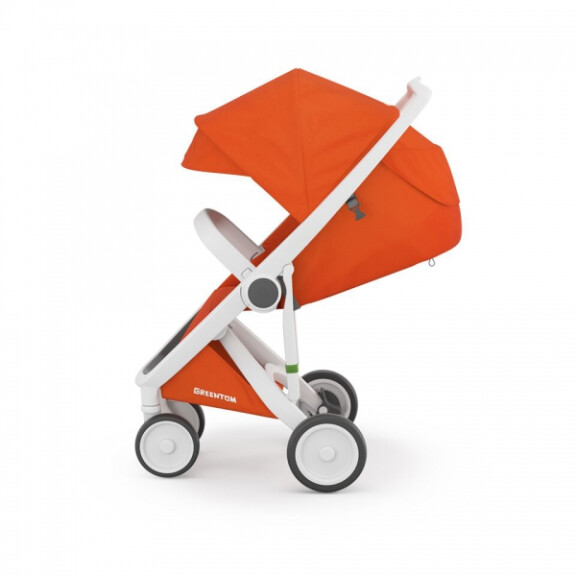 Greentom  -  Wózek Greentom Classic White  -  Orange