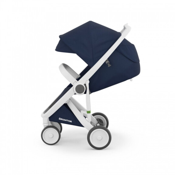 Greentom  -  Wózek Greentom Classic White  -  Blue