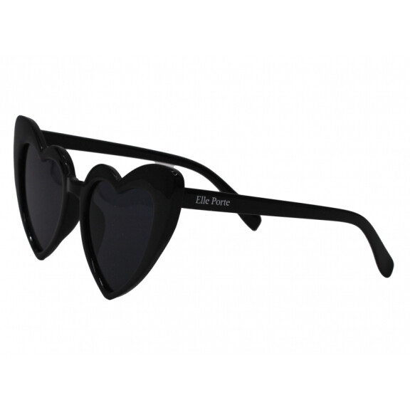 Elle Porte - Okulary Przeciwsłoneczne Elle Porte Classic  -  Heart Black 3 - 12 Lat