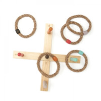 Kids Concept - Kids Concept Gra Rzucanie Obręczy Drewniana