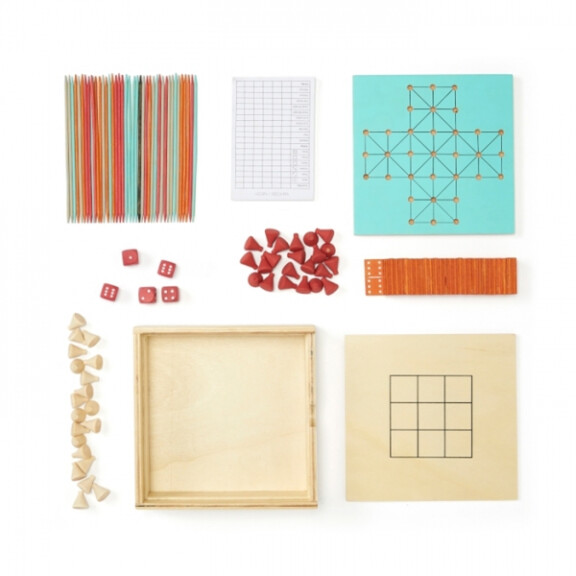 Kids Concept - Kids Concept Gra 6 w 1 Edukacyjna