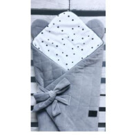 Sleepee  -  Rożek Niemowlęcy Royal Baby Grey - Grey