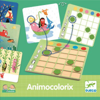 Djeco                  -  Eduludo -Animo Colorix - nauka kolorów DJ08359
