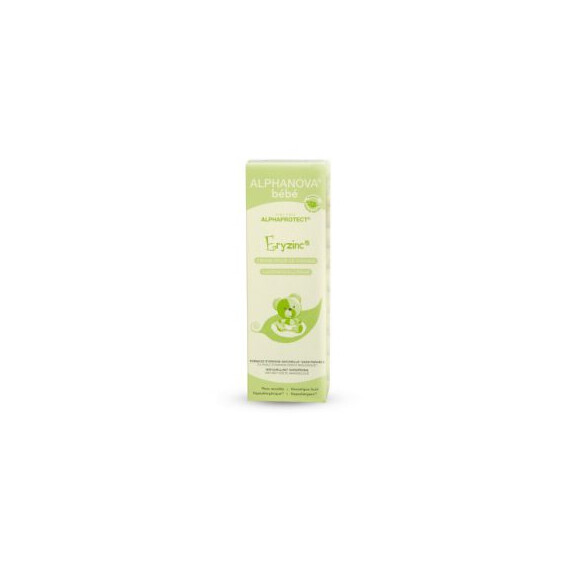 Alphanova Bebe  -  Eryzinc  -  Krem Leczniczy Przeciw Odparzeniom 75g
