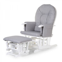 Childhome  -  Pływający Fotel Zaokrąglony   -  White Grey