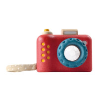 Plan Toys  -  Aparat Drewniany z Kalejdoskopem my First Camera 