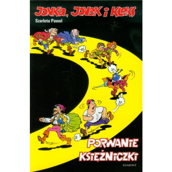 Wydawnictwo Egmont - Komiks Jonka, Jonek i Kleks. Tom 5. Porwanie księżniczki
