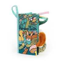 JellyCat - Garden Tails Book -  Książeczka Ogród z Ogonkami 21x12 cm