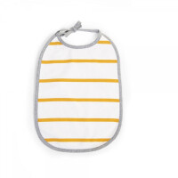 CHILDHOME - Childhome Zestaw 2 Szt. Śliniaków Jersey Ochre Stripes