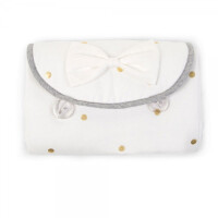CHILDHOME - Childhome Mata do Przewijania Angel Gold Dots