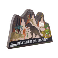 Floss&Rock - Dinozaur Puzzle 80 Elementów