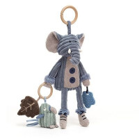 JellyCat - Przytulanka Maskotka Słoń Cordy, Zabawka zawieszka  Aktywna 28cm