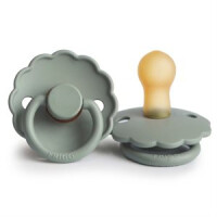 Frigg       -       Smoczek  z Naturalnego Kauczuku Daisy  Sage   -  Rozmiar 0 - 6m