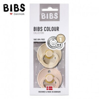 Bibs  - 2 - Pack s Blush & Vanilla Smoczek Uspokajający Kauczuk Hevea