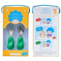Nana's Manners - Nana's Manners Etap 2 Widelec i Łyżka Green