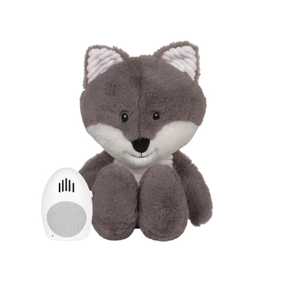 Flow Amsterdam - Uspokajający Lisek Robin The Fox Popielaty 0m+ Flow Amsterdam