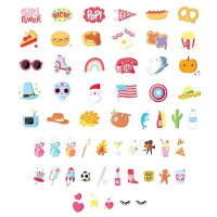A Little Lovely Company - A Little Lovely Company  -  Litery do Lightboxa Zestaw American Dreams