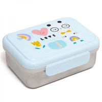 Petit Monkey - Petit Monkey  -  Śniadaniówka Lunchbox ze Szlachetnej Stali Nierdzewnej Panda Love