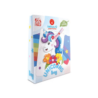 Sabbiarelli - Zestaw do Kolorowania Piaskiem Sabbiarelli Bag  -  Jednorożce 3l+ Sabbiarelli