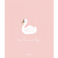 Funkybox  -  Plakat Dziecięcy 30x42, Pink Swan