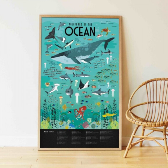 Poppik - Wyklejanka Pikselowa Pixel Art OCEAN