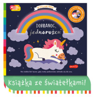 Wydawnictwo Harperkids  - Dobranoc, jednorożcu. Seria ze światełkami