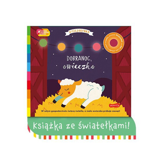 Wydawnictwo Harperkids - Dobranoc, owieczko. Seria ze światełkami
