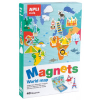 Apli Kids - Magnetyczna Układanka Apli Kids  -  Mapa Świata
