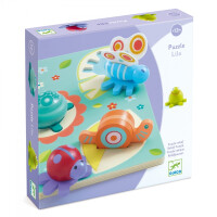 Djeco     -   Drewniane puzzle przestrzenne Lilo DJ01031