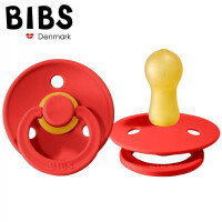 BIBS - Bibs Strawberry m Smoczek Uspokajający Kauczuk Hevea