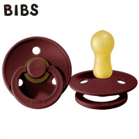 BIBS - Bibs Wine m Smoczek Uspokajający Kauczuk Hevea