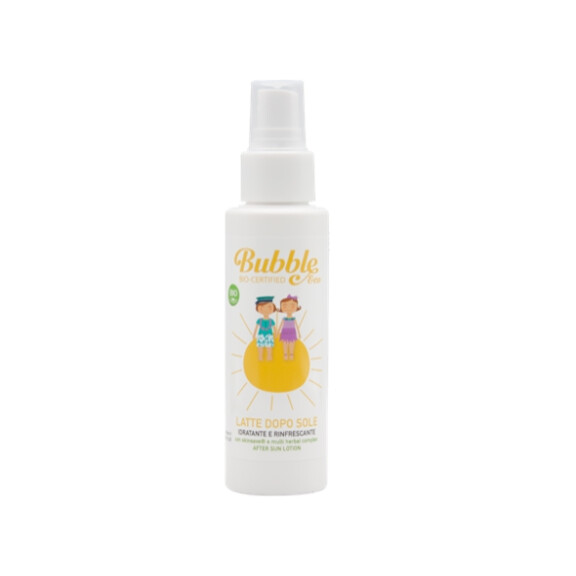 Bubble&CO - Organiczne Kojące Mleczko po Opalaniu Dla Dzieci i Niemowląt 100 ml 0m+ Bubble&co