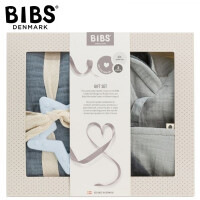 BIBS - Bibs Baby Shower Baby Blue Zestaw Prezentowy