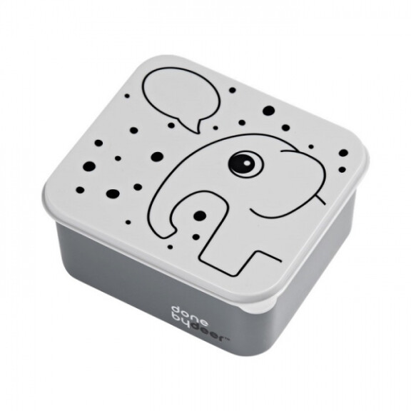 Done by Deer  -  Lunchbox Grey Słonik Elphee