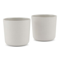 Lille Vilde  -  Kubeczki Bambusowe Bamboo Cups Grey 2 szt 