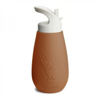 NUUROO - Nuuroo  -  Silikonowa Butelka Bidon ze Słomką Pax Caramel Cafe Poj. 350 ml