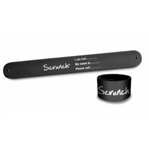 Funkit World  -  Scrunch  -  Opaska Informacyjna Ciemny Szary